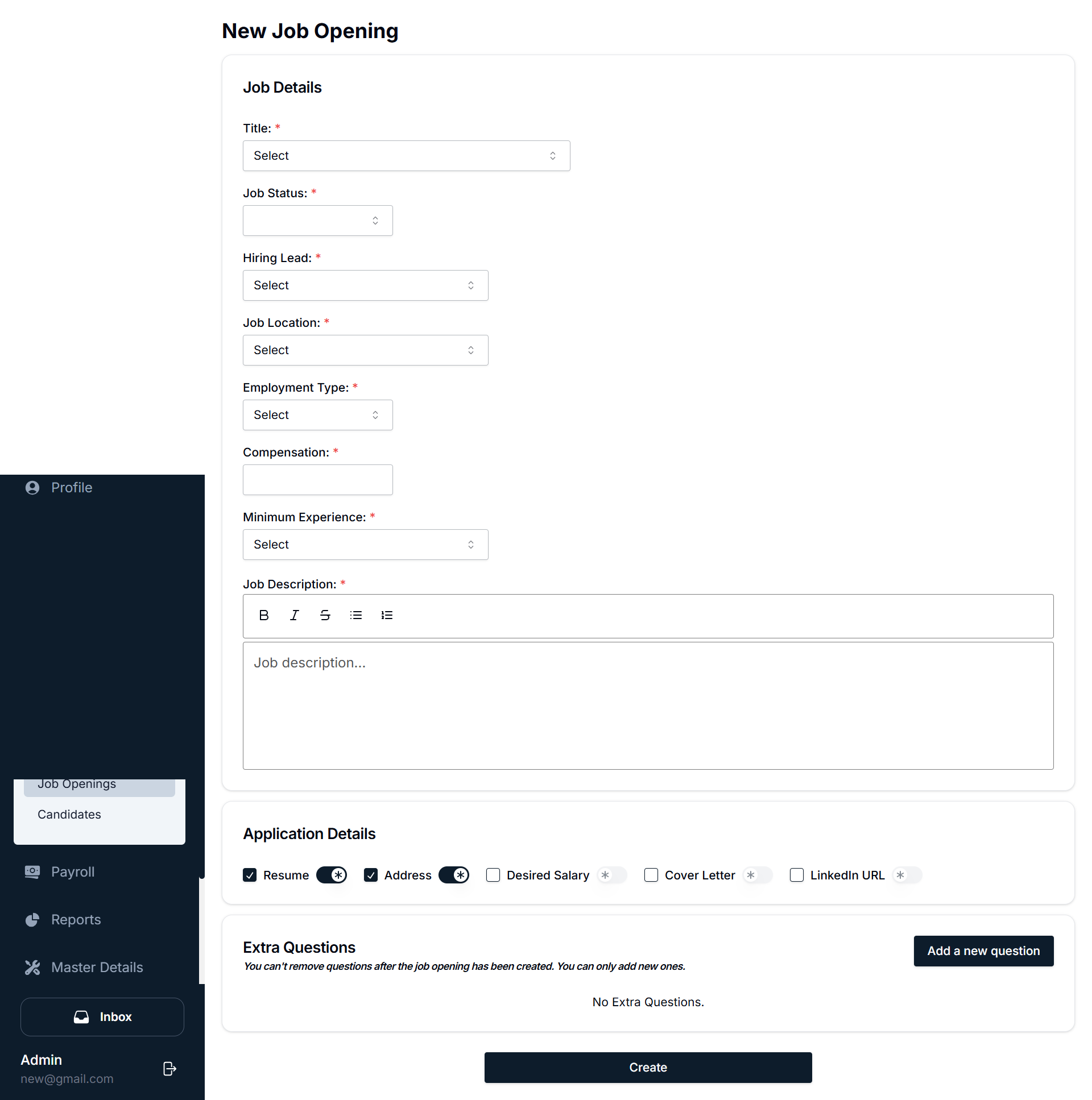 Recruiting Module Overview